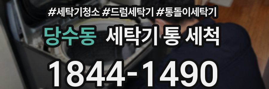 당수동 세탁기 통 세척