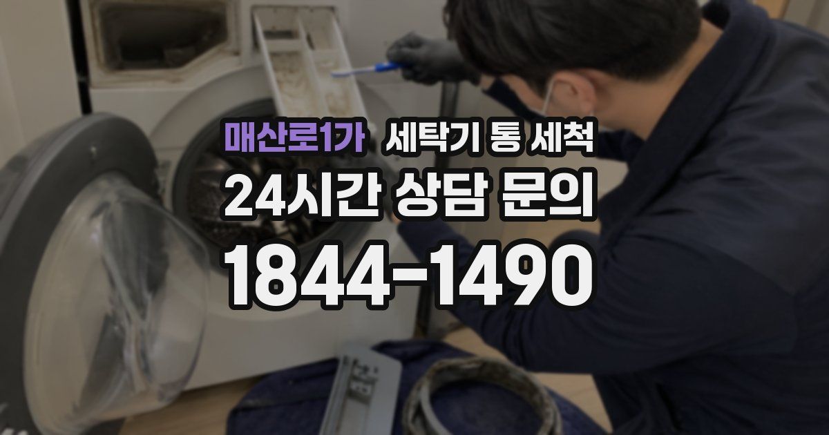 매산로1가 세탁기 통 세척