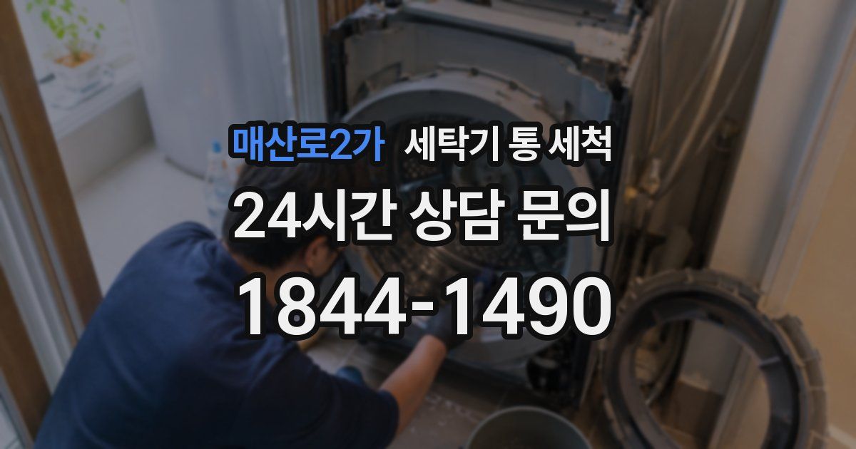 매산로2가 세탁기 통 세척