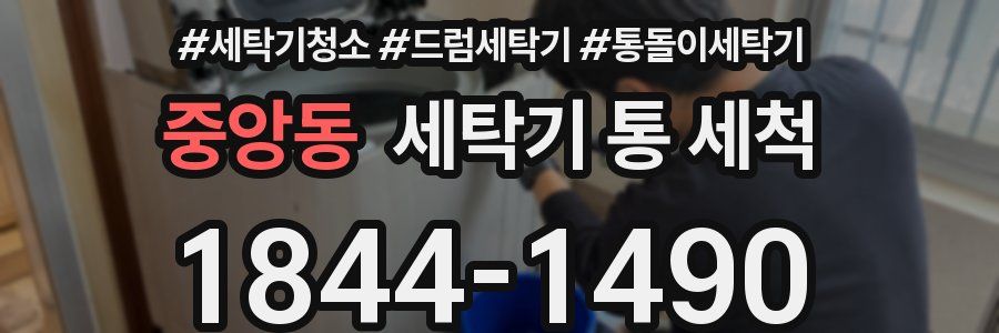 중앙동 세탁기 통 세척