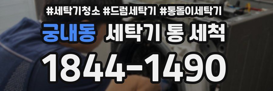 궁내동 세탁기 통 세척