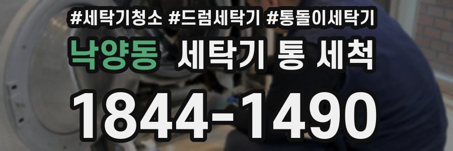 낙양동 세탁기 통 세척