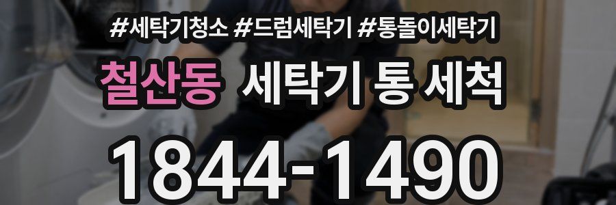 철산동 세탁기 통 세척