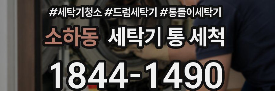 소하동 세탁기 통 세척