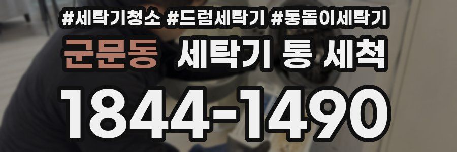 군문동 세탁기 통 세척