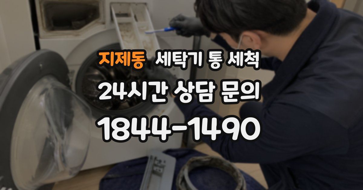 지제동 세탁기 통 세척