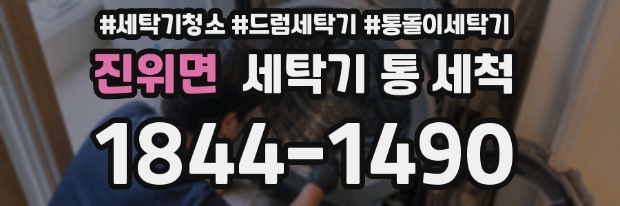 진위면 세탁기 통 세척