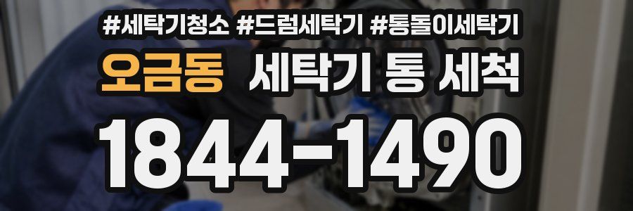 오금동 세탁기 통 세척