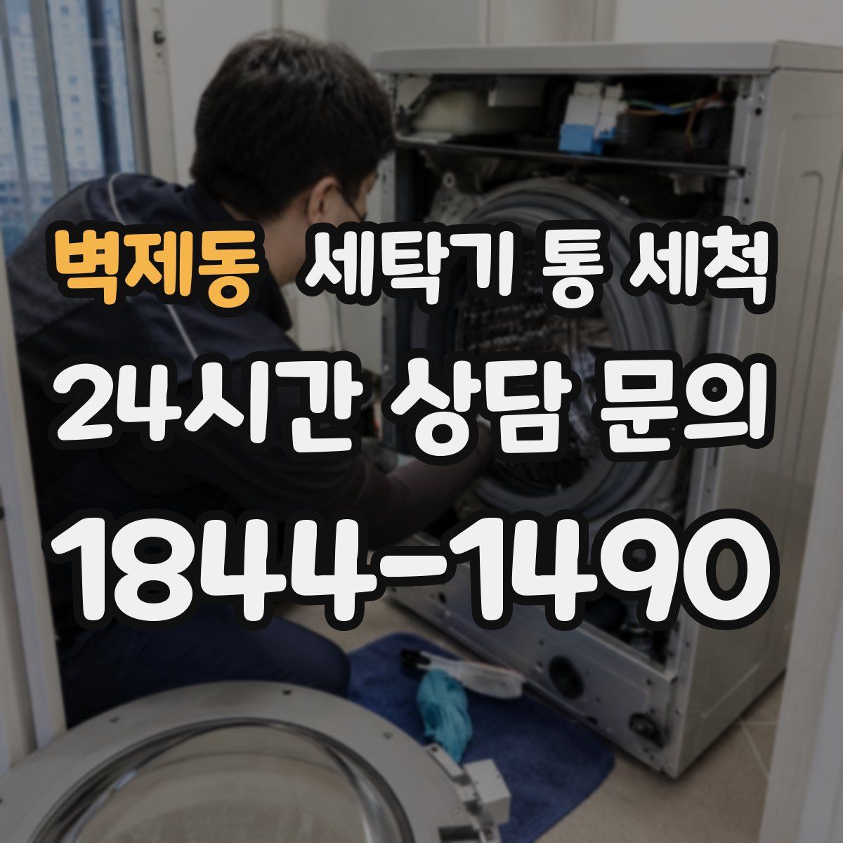 벽제동 세탁기 통 세척