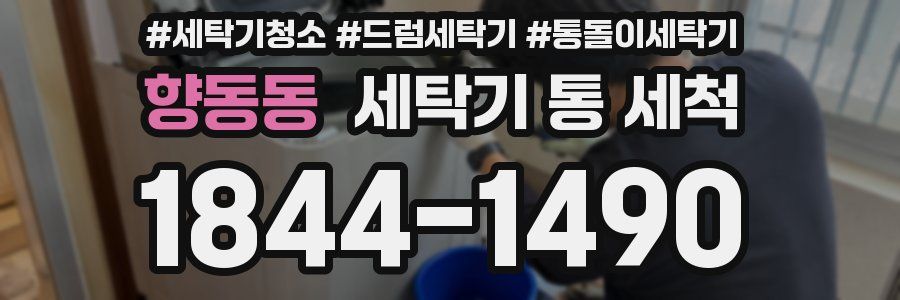향동동 세탁기 통 세척