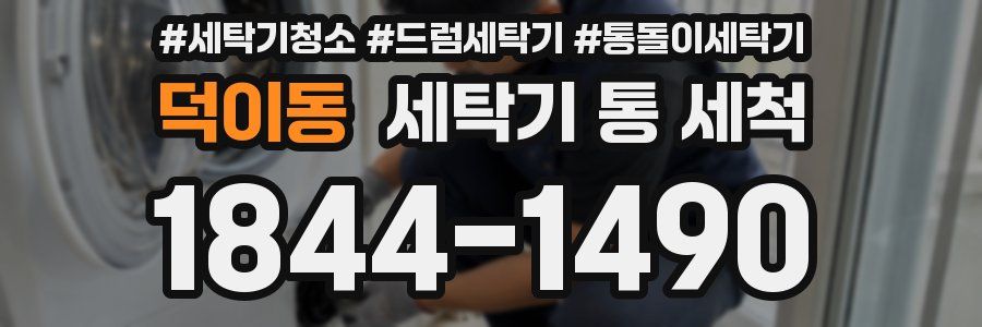 덕이동 세탁기 통 세척