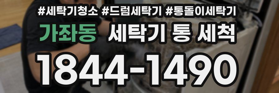 가좌동 세탁기 통 세척