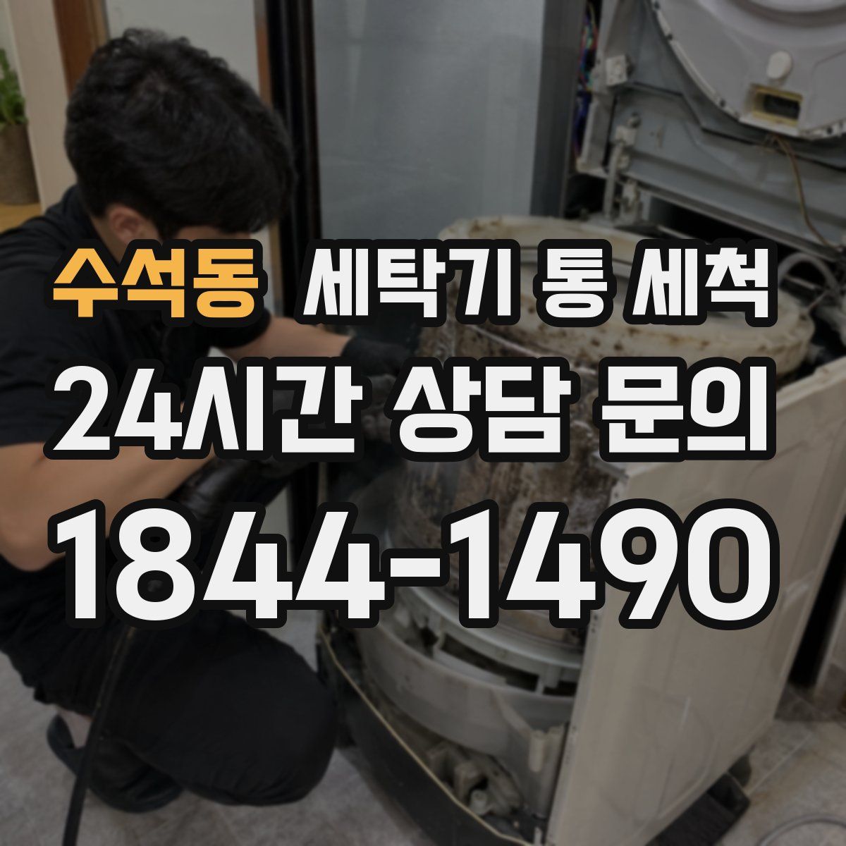 수석동 세탁기 통 세척