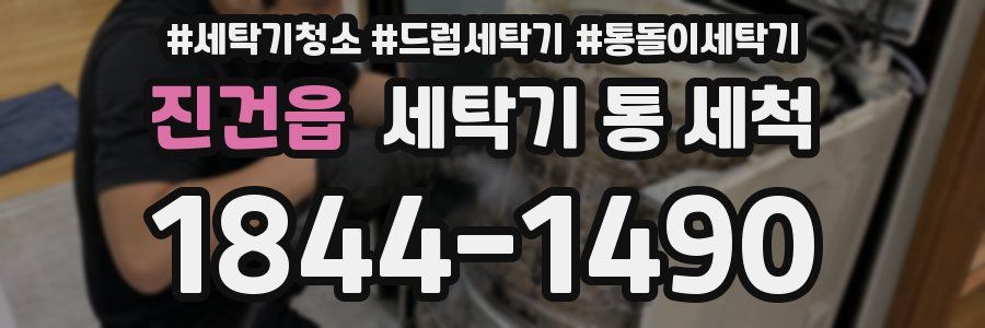 진건읍 세탁기 통 세척