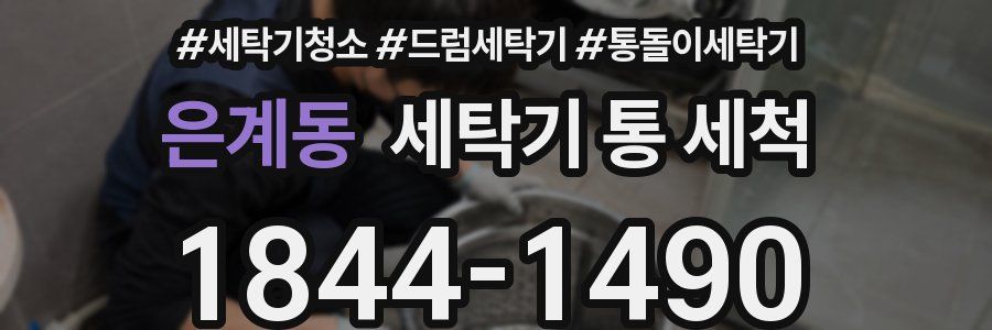 은계동 세탁기 통 세척