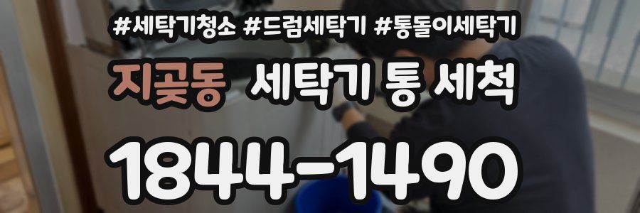 지곶동 세탁기 통 세척