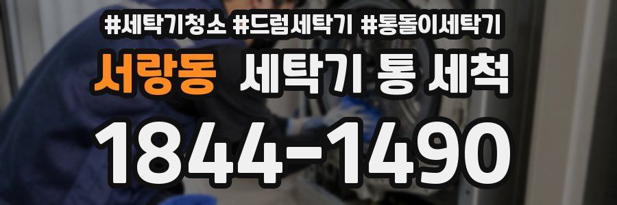 서랑동 세탁기 통 세척