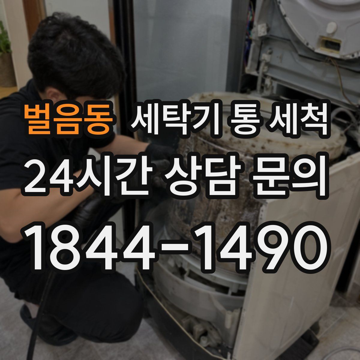 벌음동 세탁기 통 세척