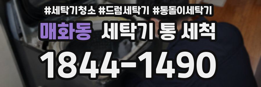매화동 세탁기 통 세척