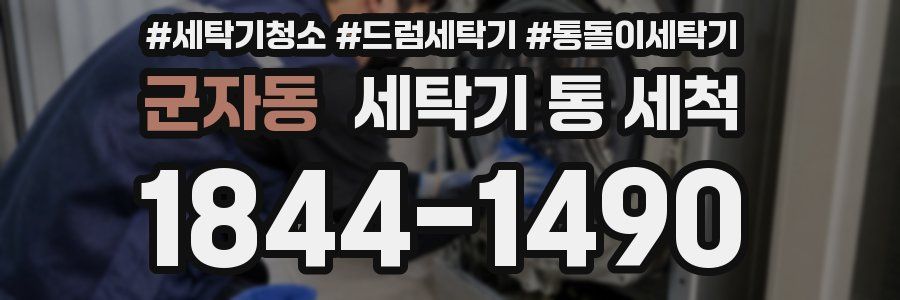 군자동 세탁기 통 세척