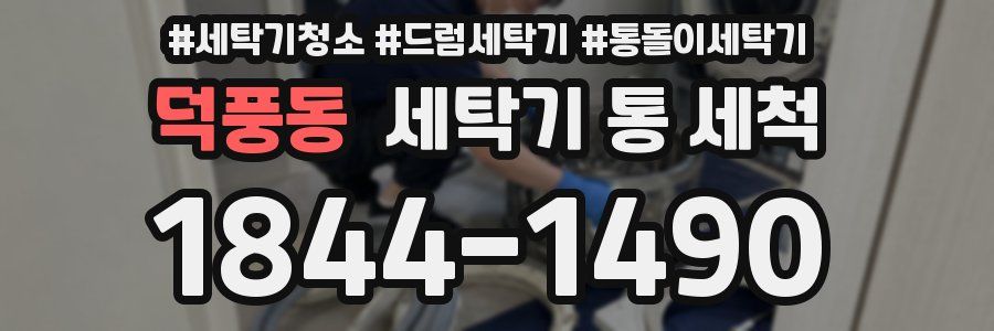 덕풍동 세탁기 통 세척