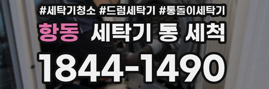 항동 세탁기 통 세척