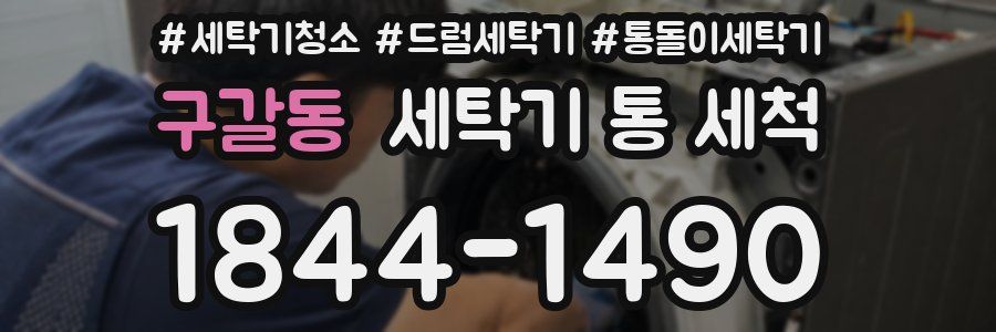 구갈동 세탁기 통 세척