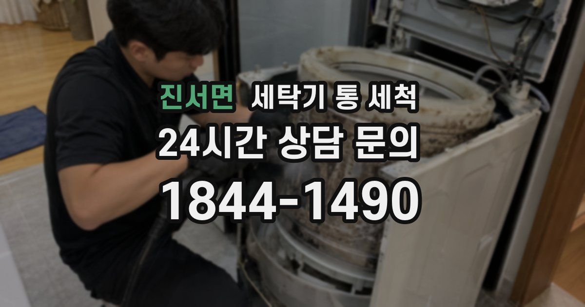 진서면 세탁기 통 세척