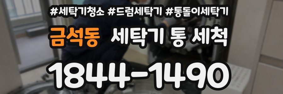 금석동 세탁기 통 세척