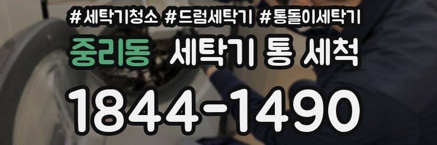 중리동 세탁기 통 세척