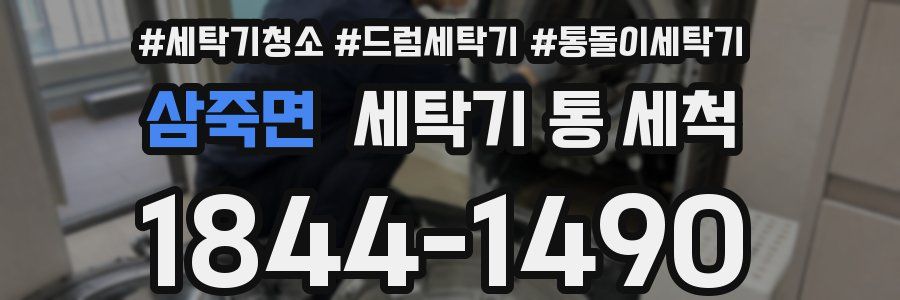 삼죽면 세탁기 통 세척