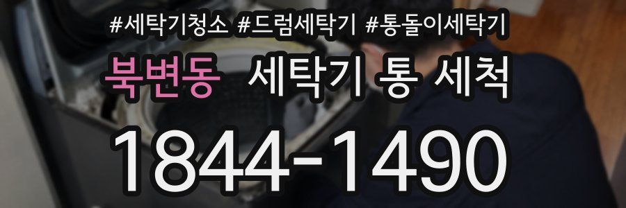 북변동 세탁기 통 세척