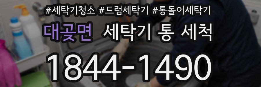 대곶면 세탁기 통 세척