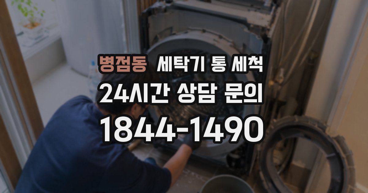 병점동 세탁기 통 세척