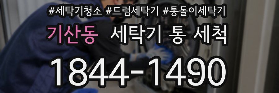 기산동 세탁기 통 세척