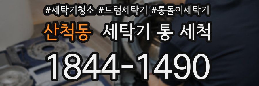 산척동 세탁기 통 세척