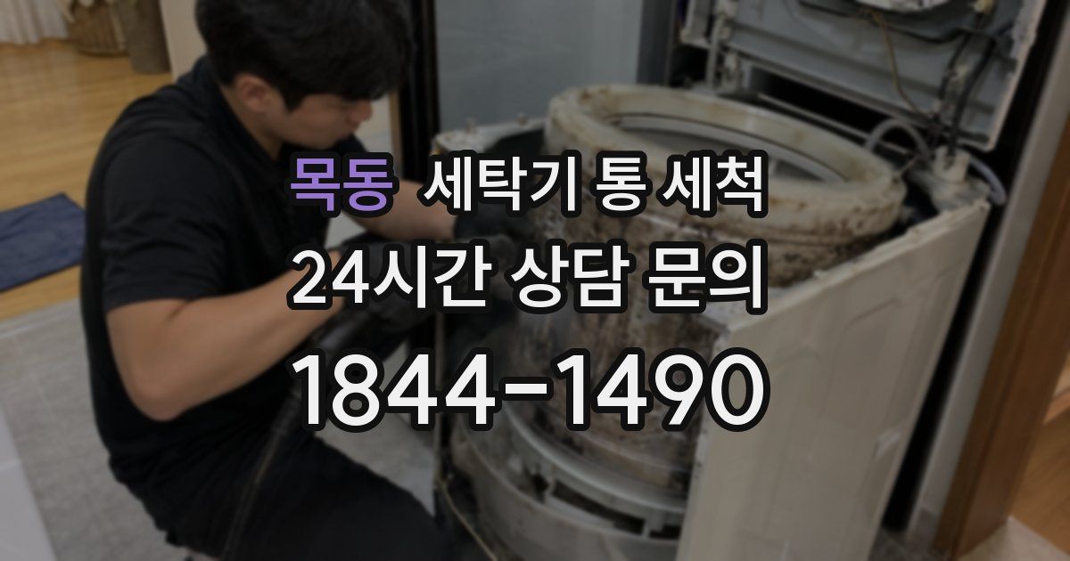 목동 세탁기 통 세척