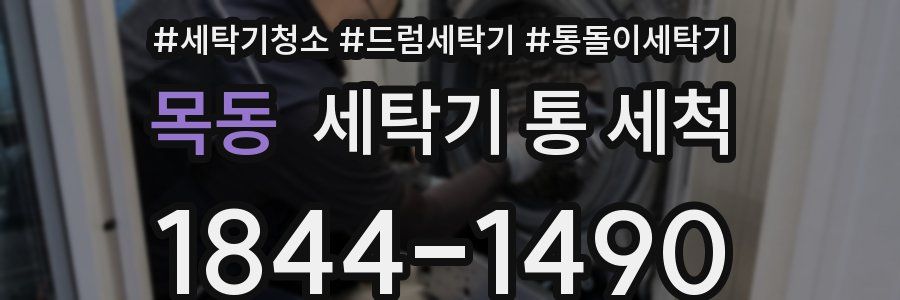 목동 세탁기 통 세척
