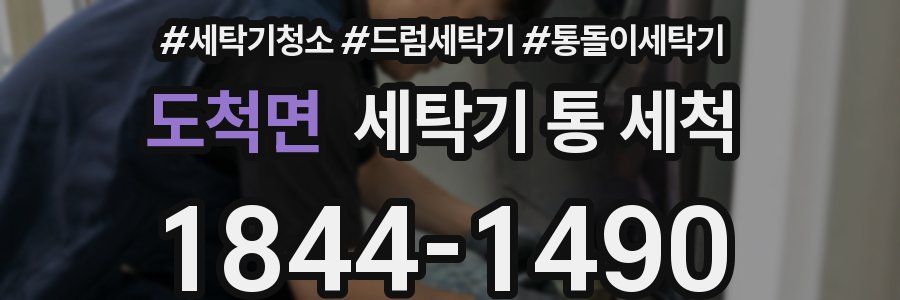 도척면 세탁기 통 세척