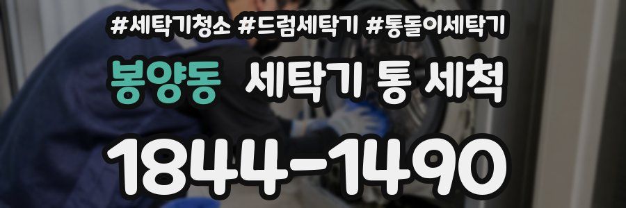 봉양동 세탁기 통 세척