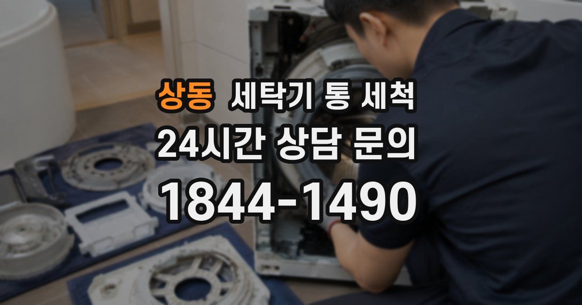 상동 세탁기 통 세척
