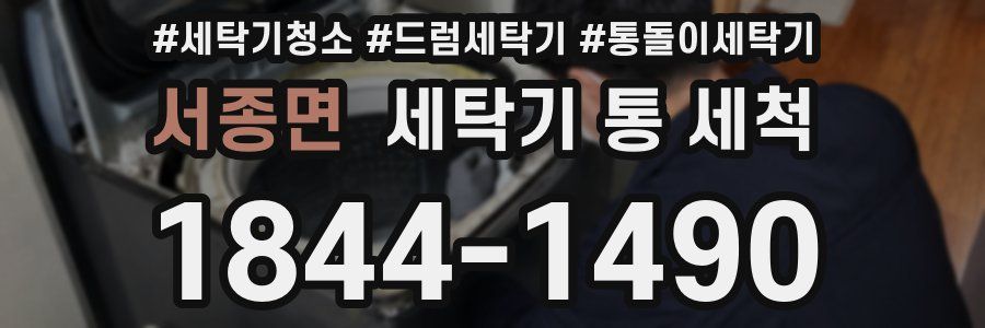 서종면 세탁기 통 세척