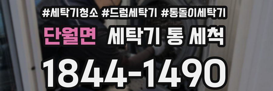 단월면 세탁기 통 세척