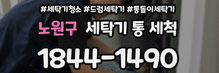 노원구 세탁기 통 세척