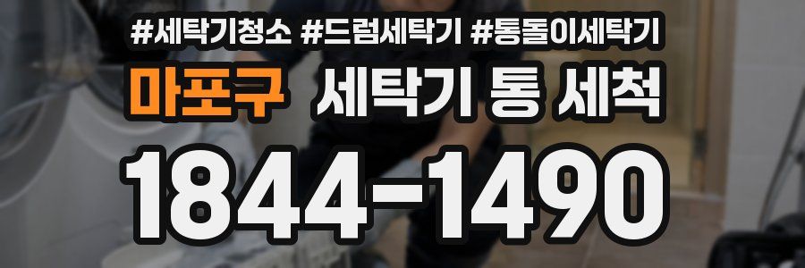 마포구 세탁기 통 세척