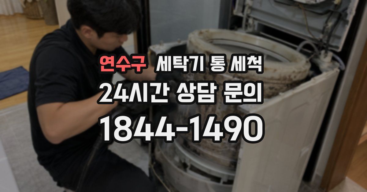 연수구 세탁기 통 세척