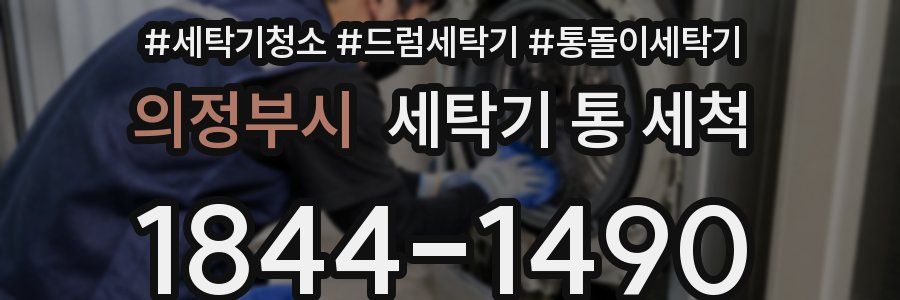 의정부시 세탁기 통 세척