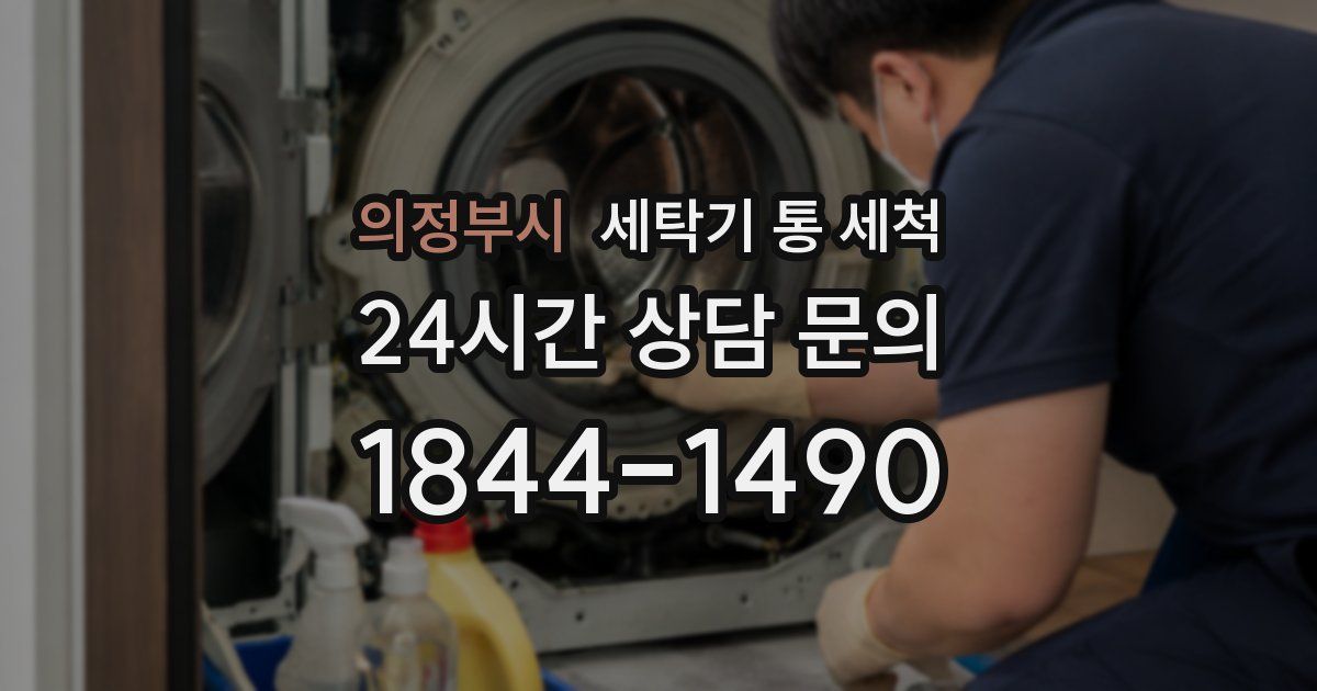 의정부시 세탁기 통 세척