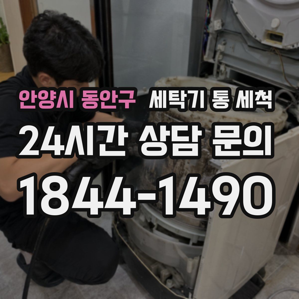 안양시 동안구 세탁기 통 세척