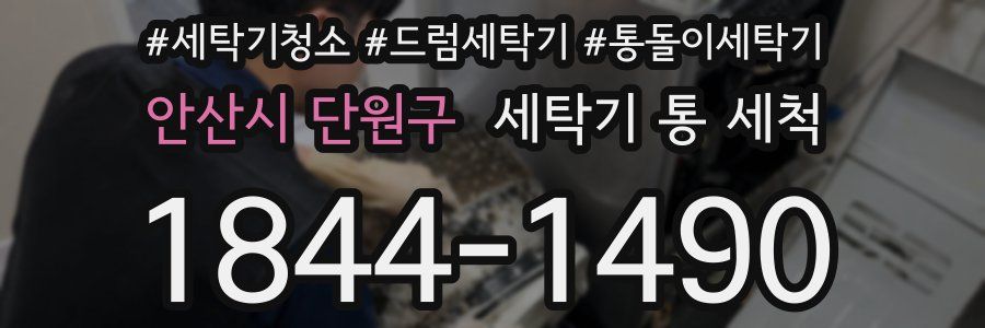 안산시 단원구 세탁기 통 세척
